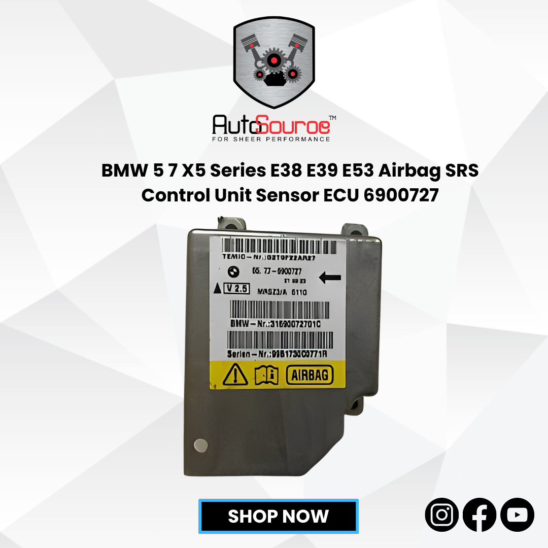 BMW 5 7 X5 Series E38 E39 E53 Airbag SRS Control Unit Sensor ECU 6900727
