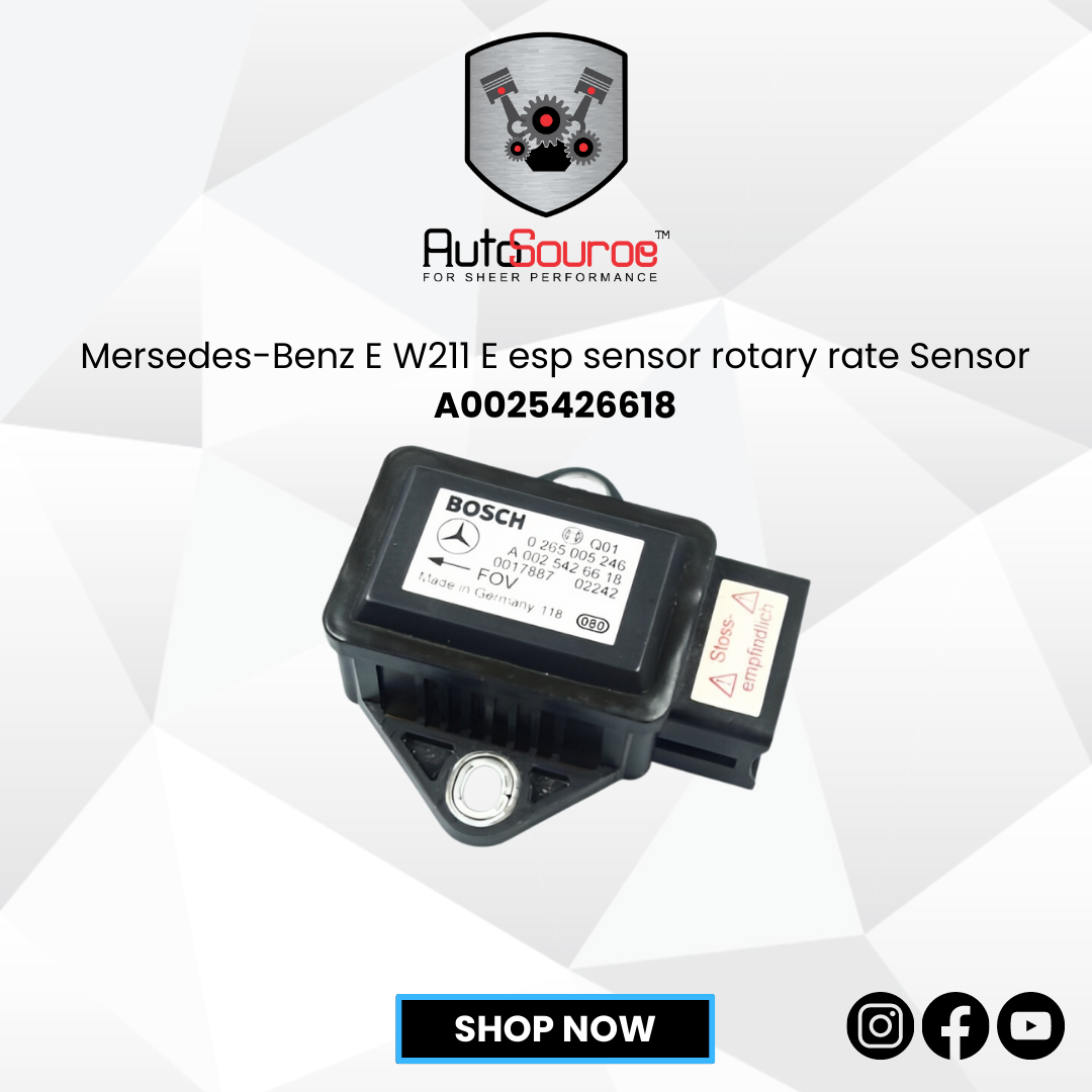 Mersedes-Benz E W211 E esp sensor rotary rate Sensor A0025426618