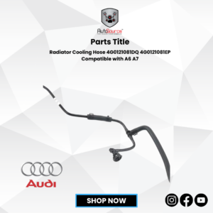 Audi A6 Pipe 4GO121081D For Coolant bottle