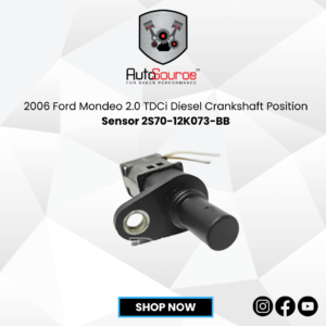 2006 Ford Mondeo 2.0 TDCi Diesel Crankshaft Position Sensor 2S70-12K073-BB