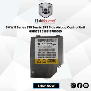 BMW 5 7 X5 Series E38 E39 E53 Airbag SRS Control Unit Sensor ECU 6900727